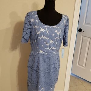 Blue Antonio Melani dress with tags